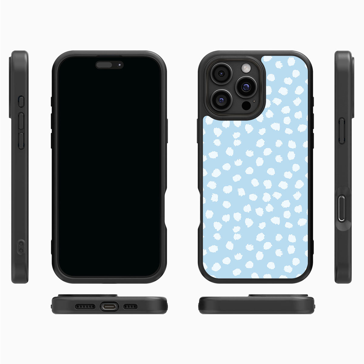 Cloud Dots - iPhone 16 Pro Max Case #case type_core (magsafe), #case type_core (non magsafe)
