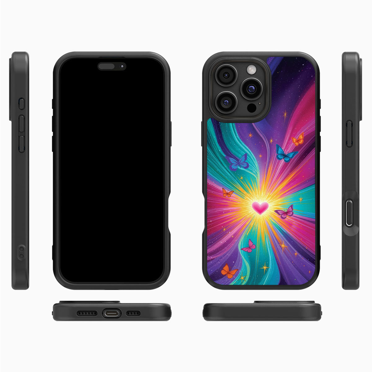 iPhone 16 Pro Max Case with MagSafe – Cosmic Aura