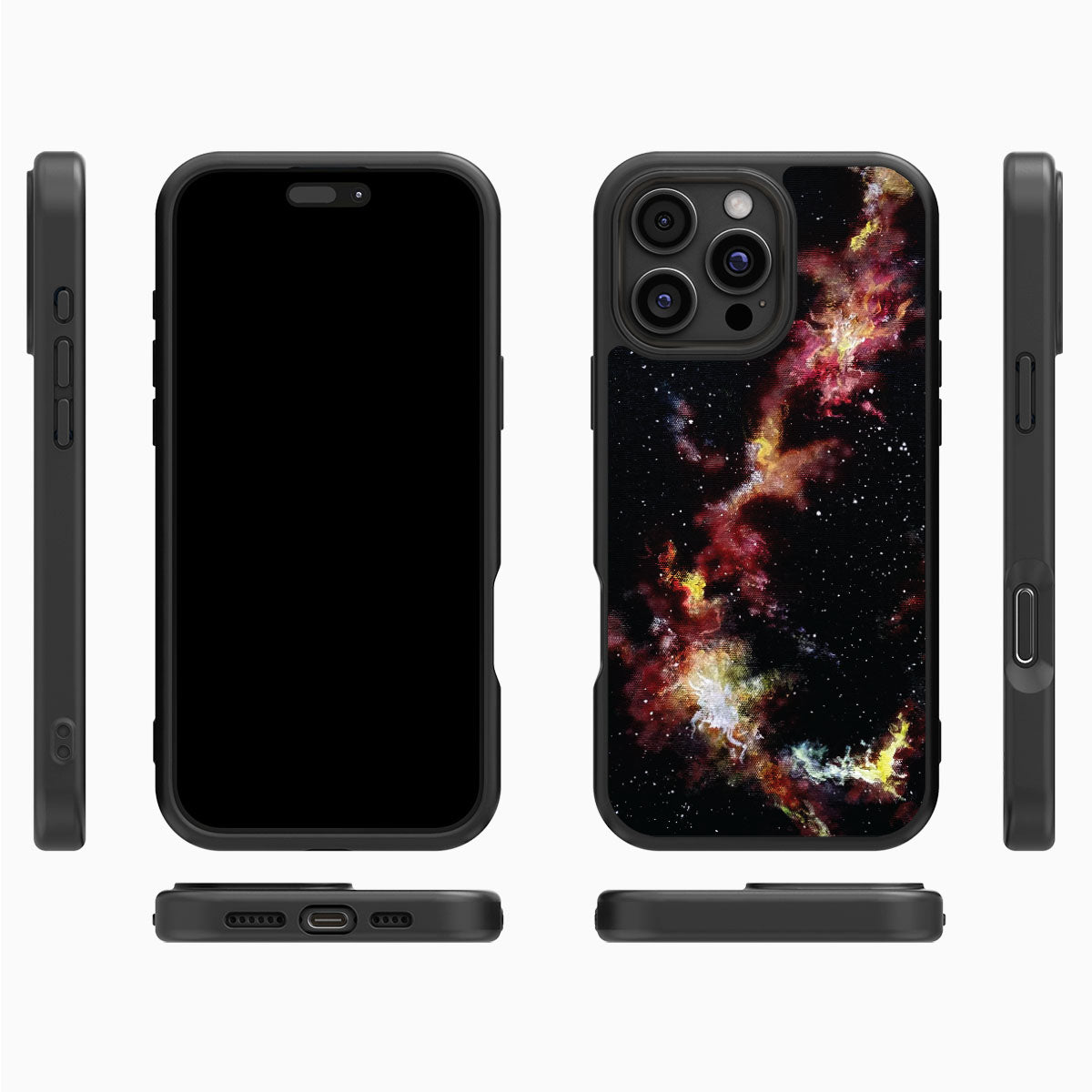 Cosmic Flare - iPhone 16 Pro Max Case #case type_core (magsafe), #case type_core (non magsafe)