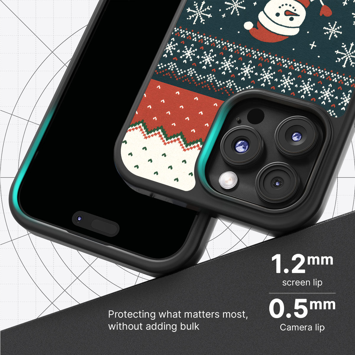 Cozy Christmas - iPhone 16 Pro Max Case #case type_core (magsafe), #case type_core (non magsafe)