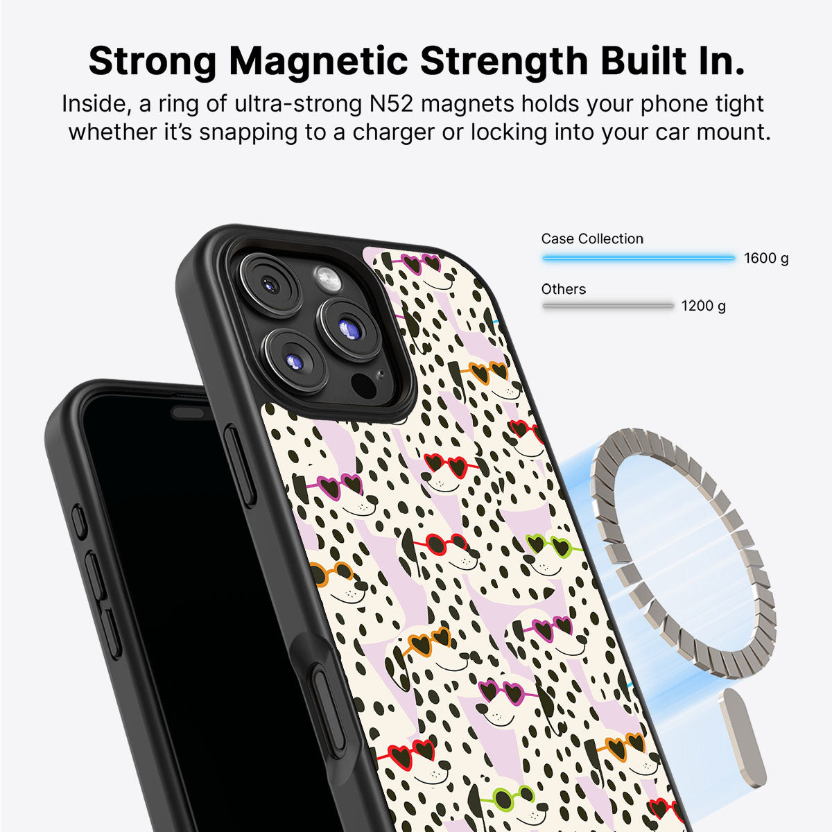 Dalmatian Dog - iPhone 16 Pro Max Case #case type_core (magsafe)