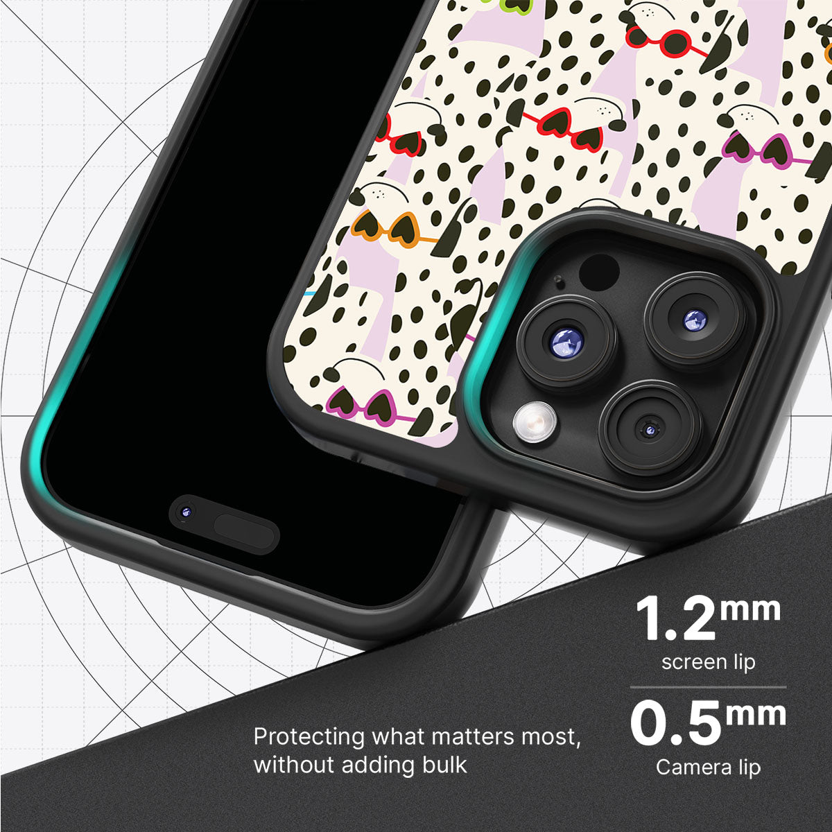 Dalmatian Dog - iPhone 16 Pro Max Case #case type_core (magsafe), #case type_core (non magsafe)