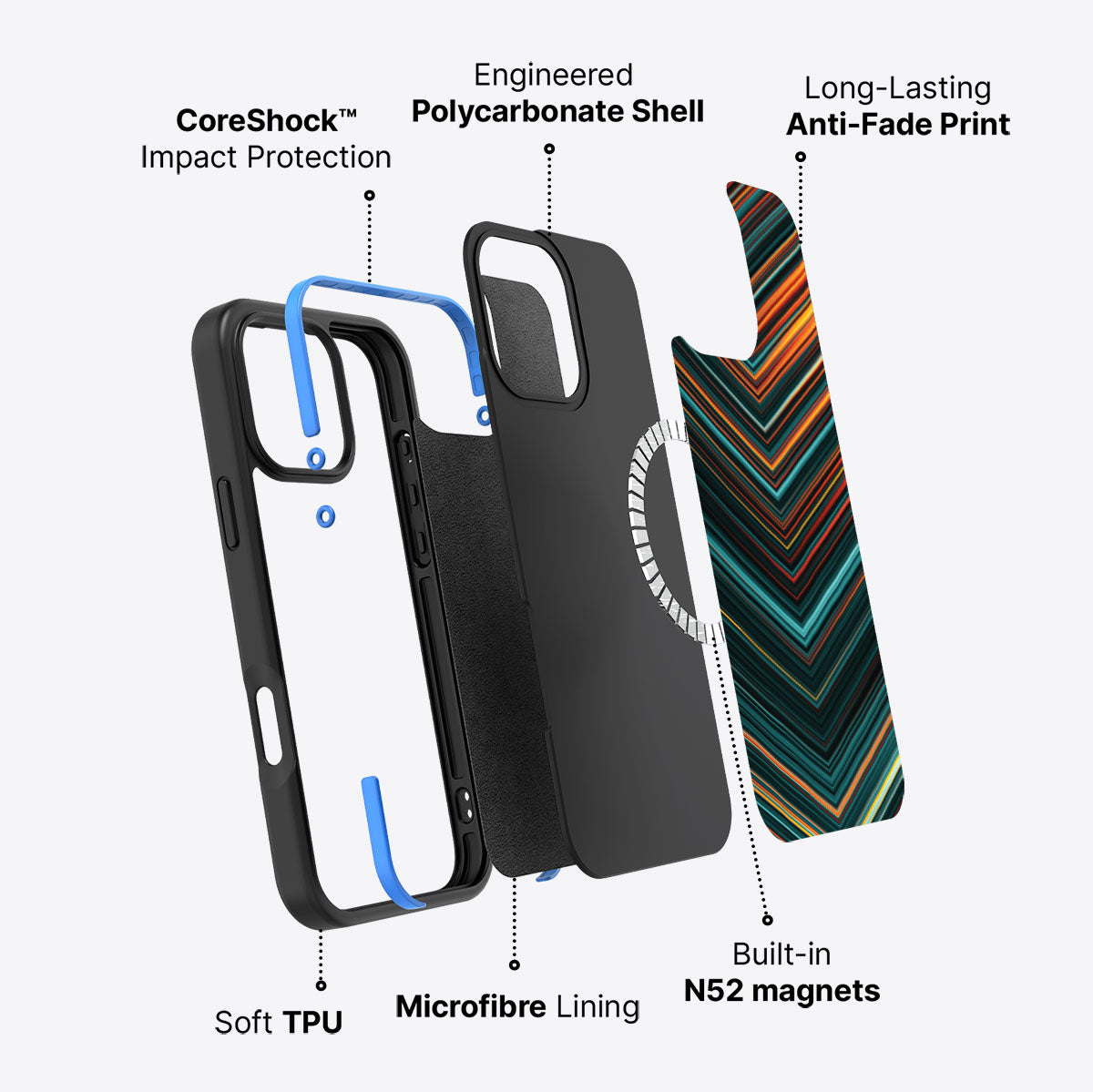 Deep Tech - iPhone 16 Pro Max Case #case type_core (magsafe)