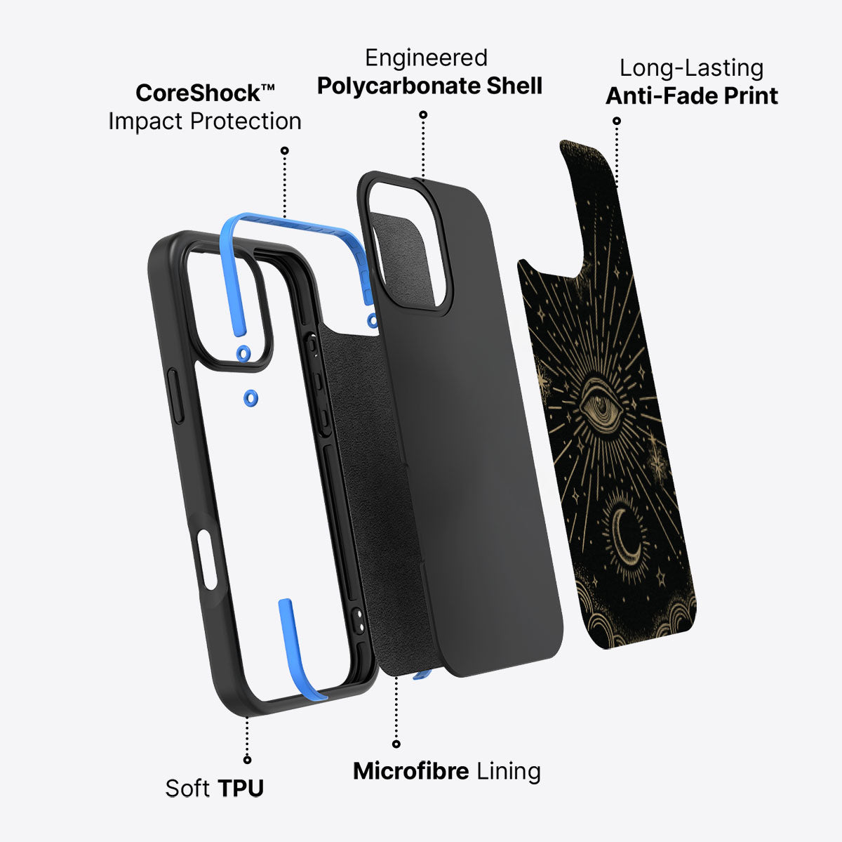 Divine Vision - iPhone 16 Pro Max Case  #case type_core (non magsafe)