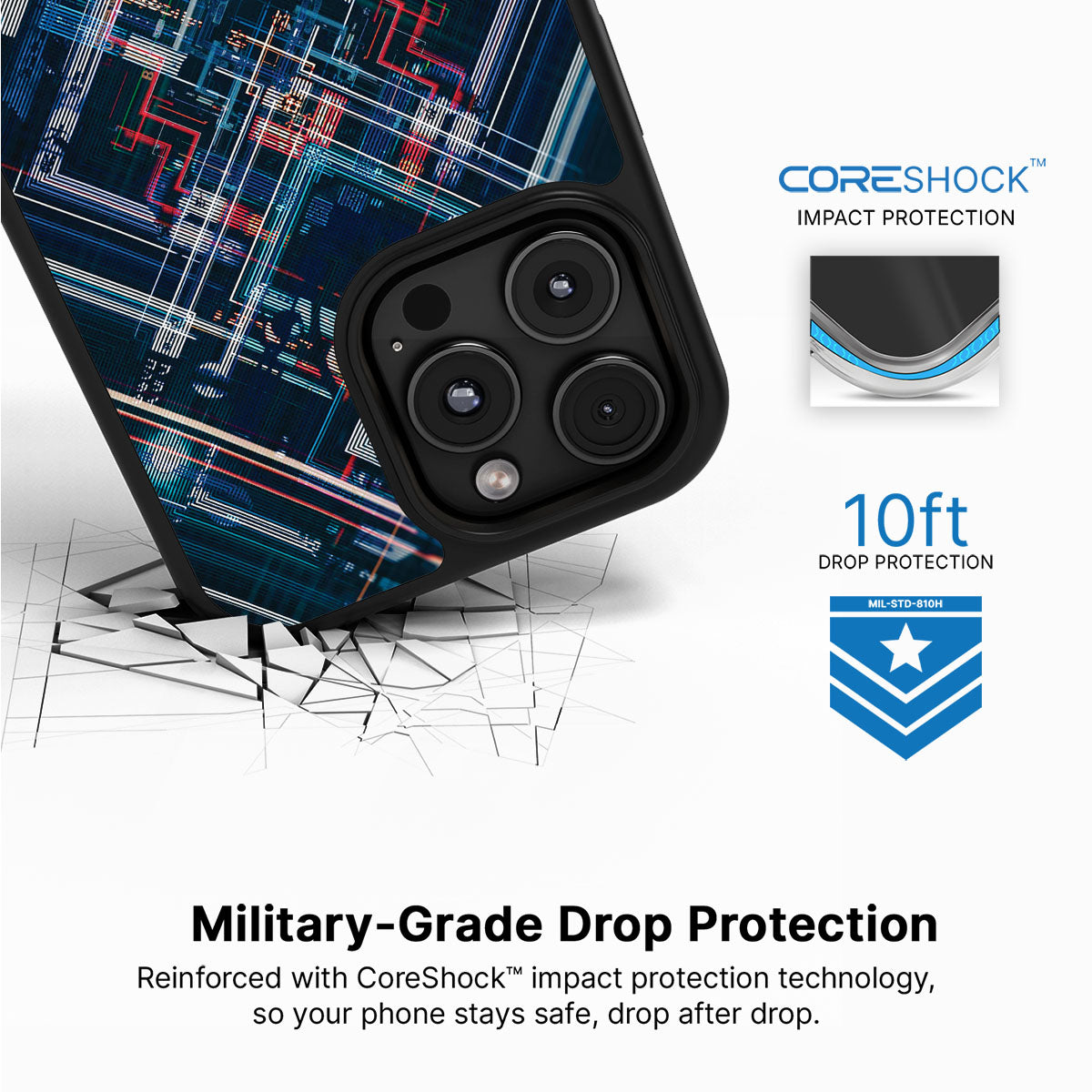 Electropolis - iPhone 16 Pro Max Case #case type_core (magsafe), #case type_core (non magsafe)