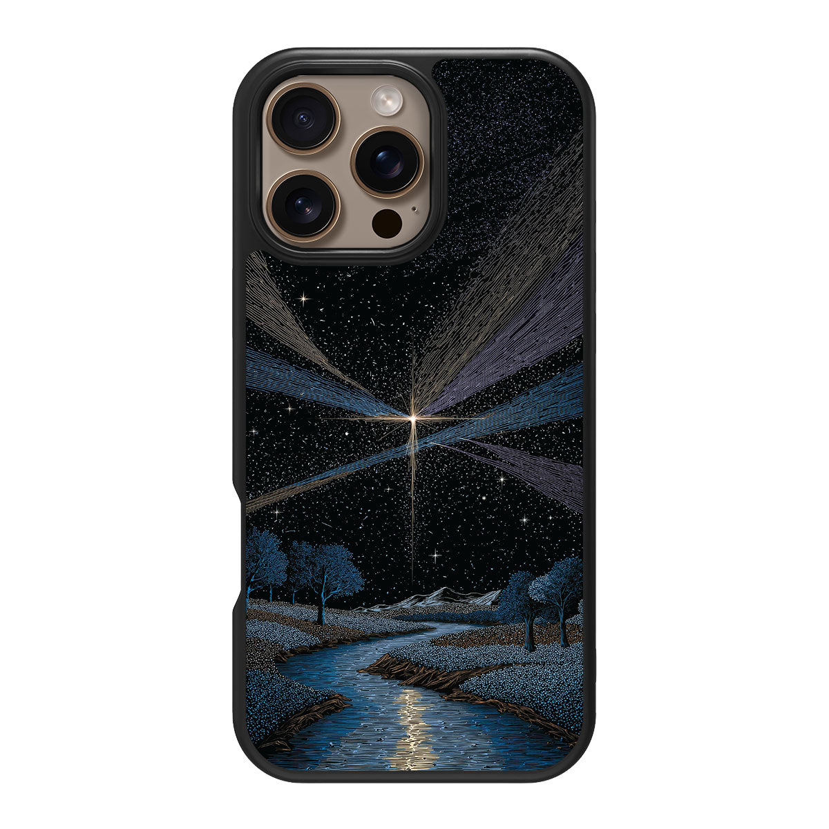 iPhone 16 Pro Max Case with MagSafe – Falling Star