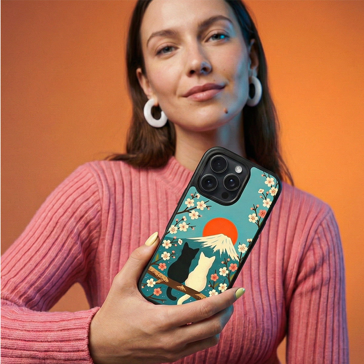 Fuji Cats - iPhone 15 Pro Max Case