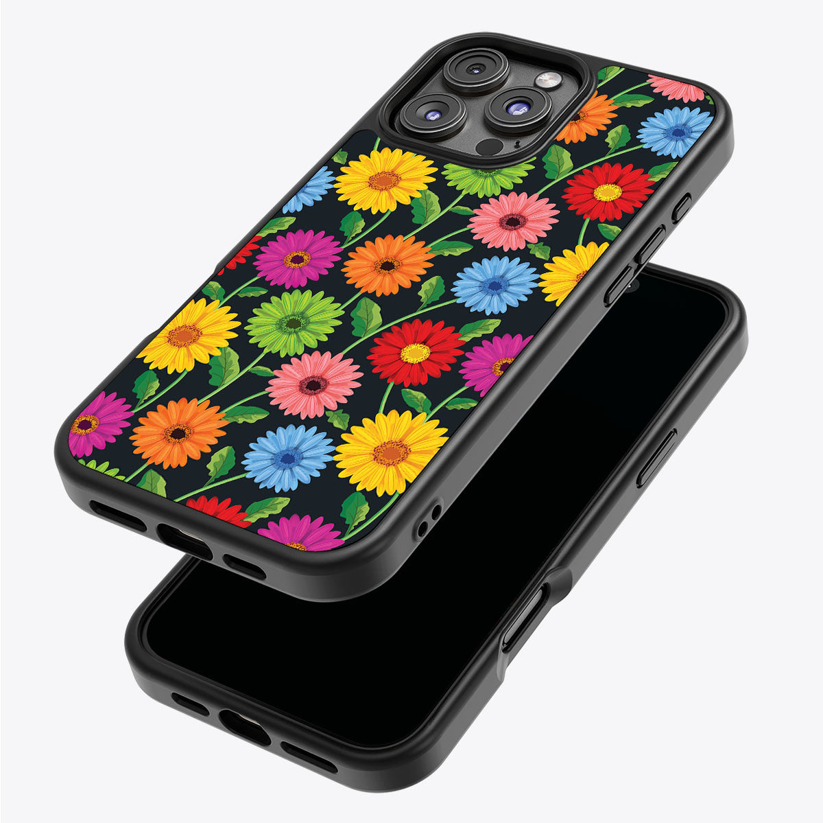 Gerbera Bloom - iPhone 16 Pro Max Case #case type_core (magsafe), #case type_core (non magsafe)