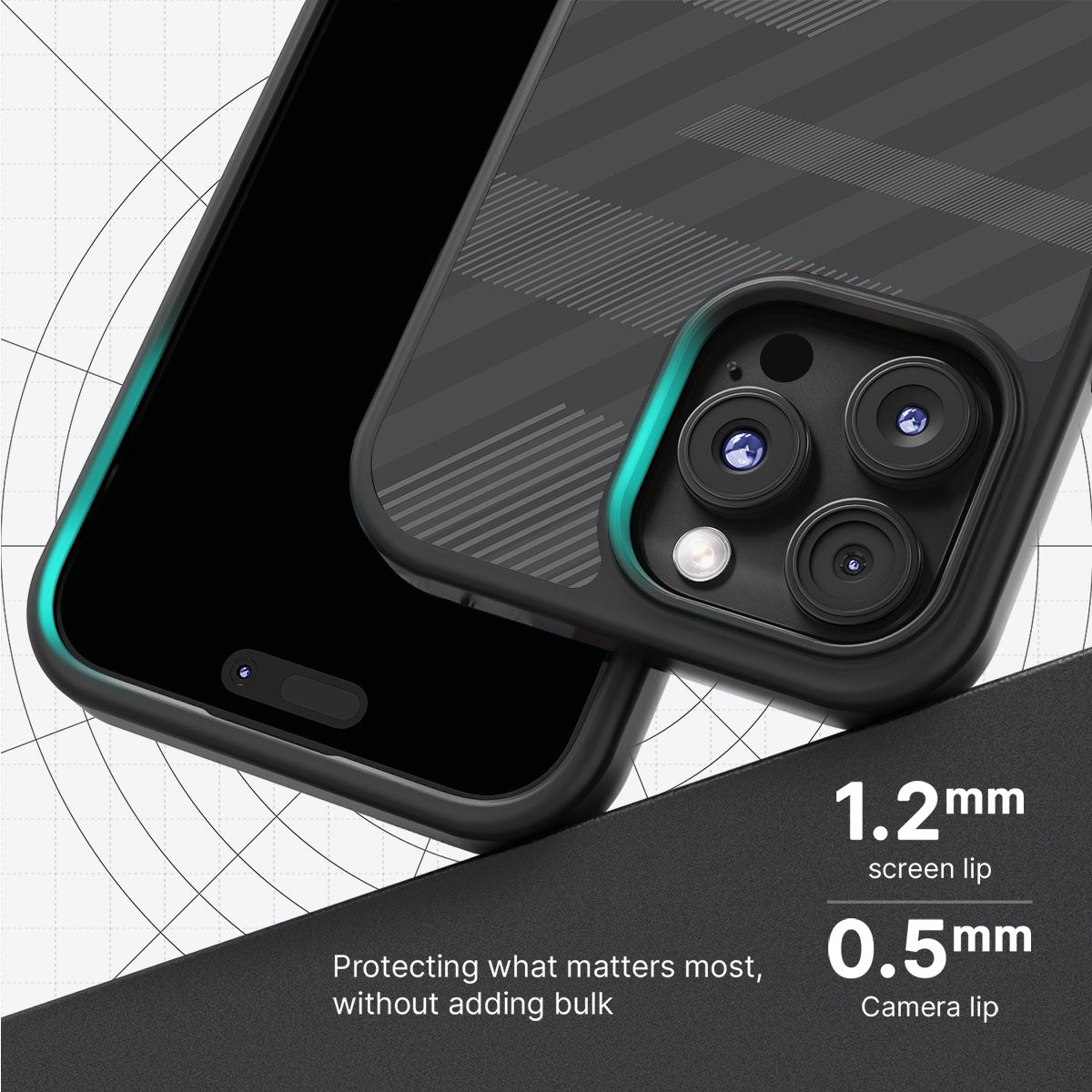 Gray Twill Play - iPhone 16 Pro Max Case #case type_core (magsafe), #case type_core (non magsafe)
