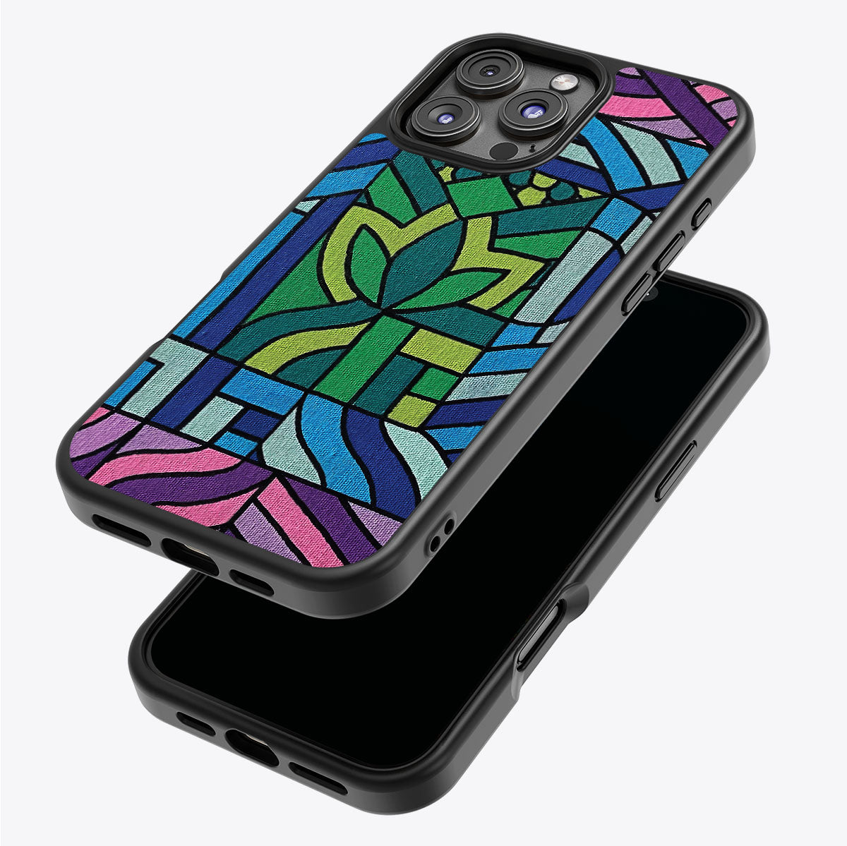 Green Flame - iPhone 16 Pro Max Case #case type_core (magsafe), #case type_core (non magsafe)