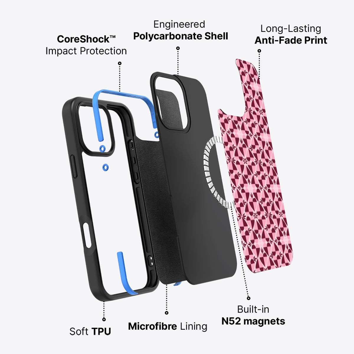Heart Matters - iPhone 16 Pro Max Case #case type_core (magsafe)