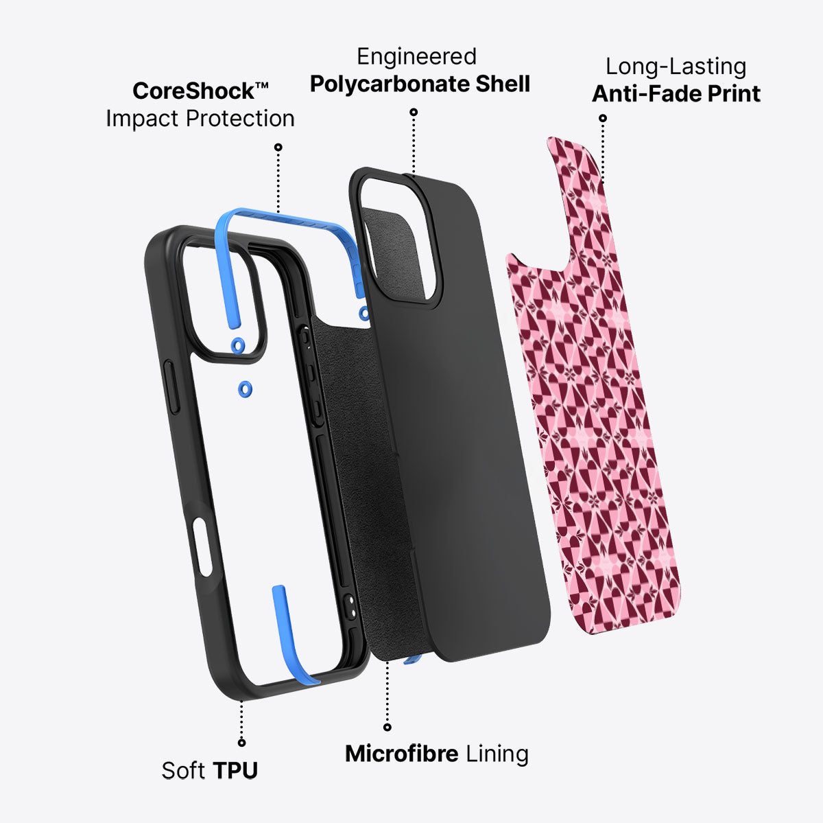 Heart Matters - iPhone 16 Pro Max Case #case type_core (non magsafe)