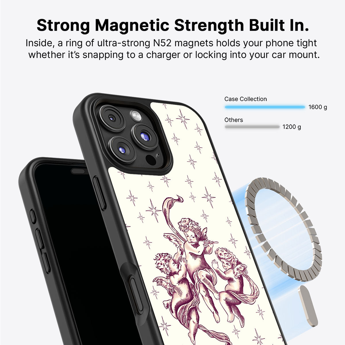 Herald Angels - iPhone 16 Pro Max Case #case type_core (magsafe)