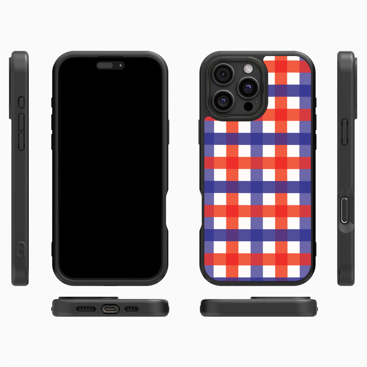 Heritage Checks - iPhone 16 Pro Max Case #case type_core (magsafe), #case type_core (non magsafe)