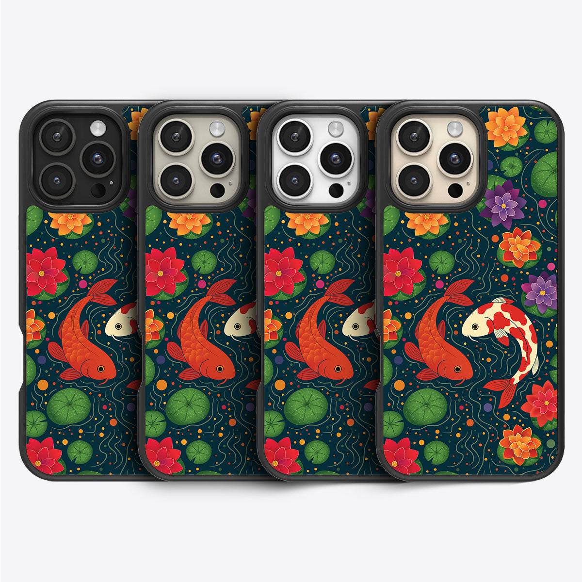 Koi Fish - iPhone 16 Pro Max Case #case type_core (magsafe), #case type_core (non magsafe)
