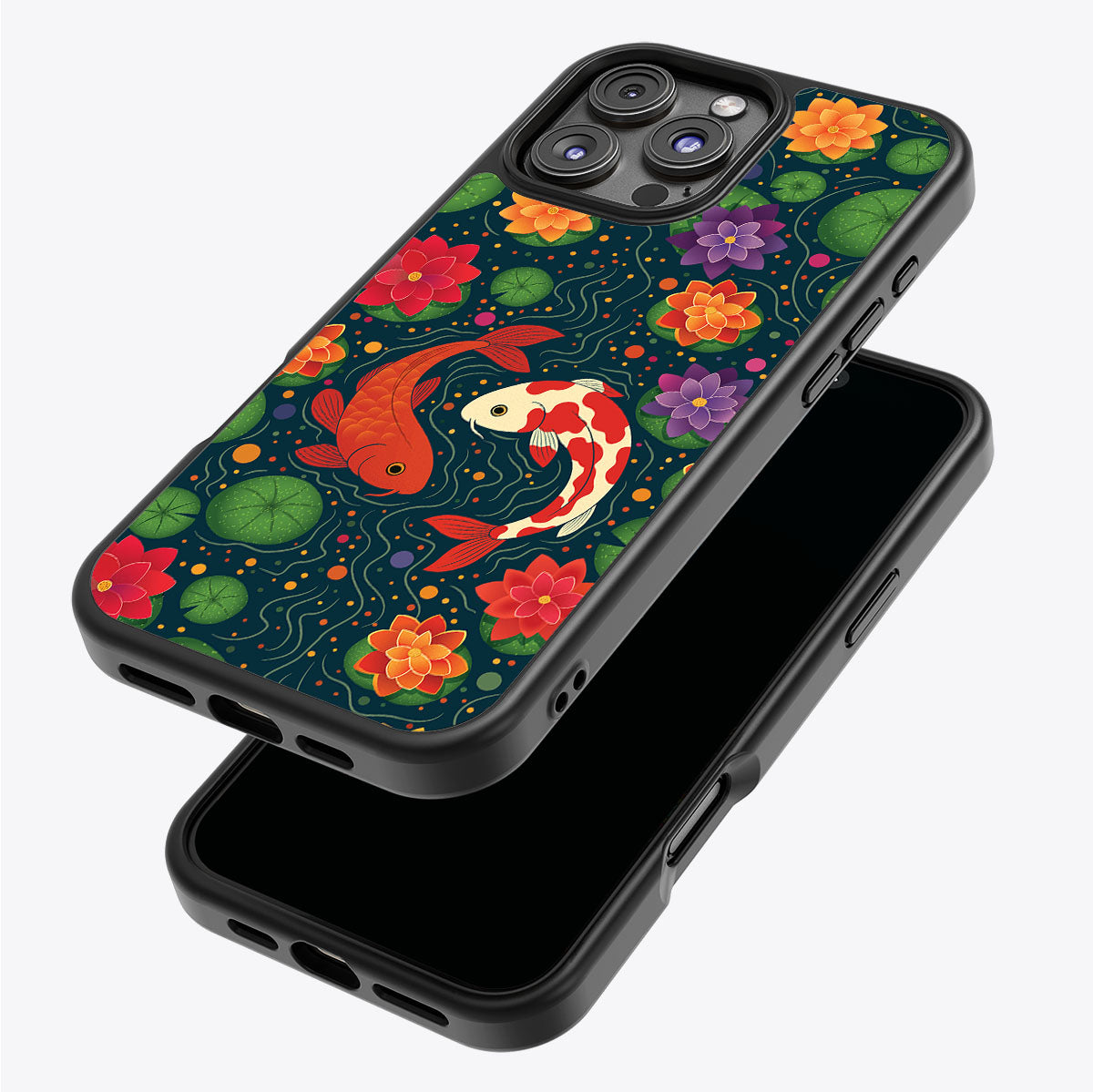Koi Fish - iPhone 16 Pro Max Case #case type_core (magsafe), #case type_core (non magsafe)