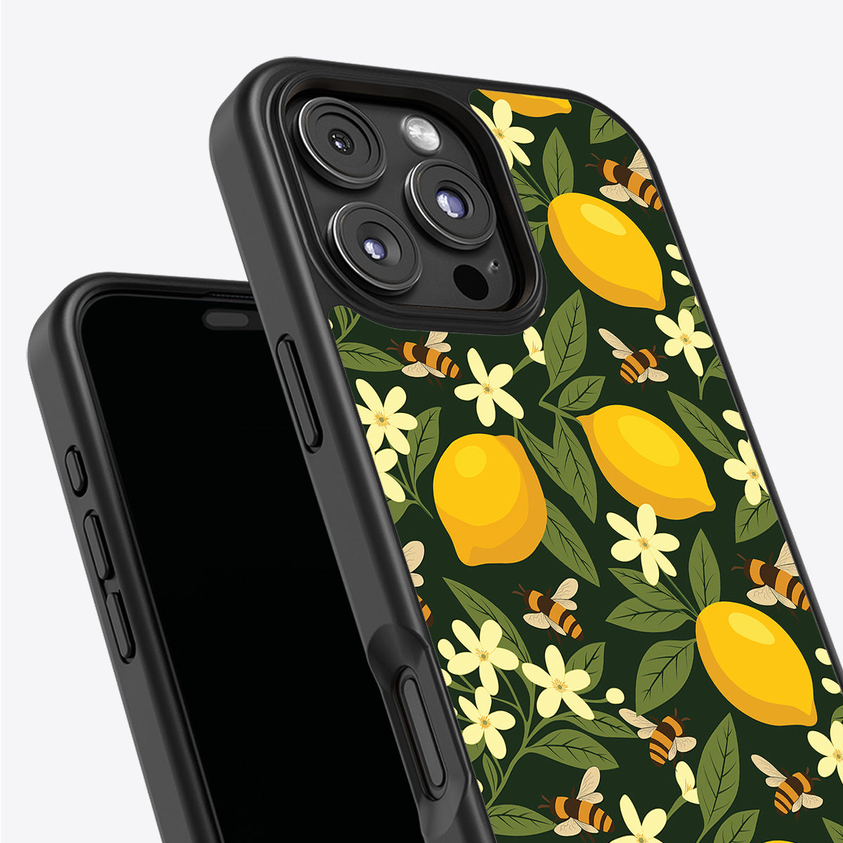 Lemon and Bees - iPhone 16 Pro Max Case #case type_core (non magsafe)