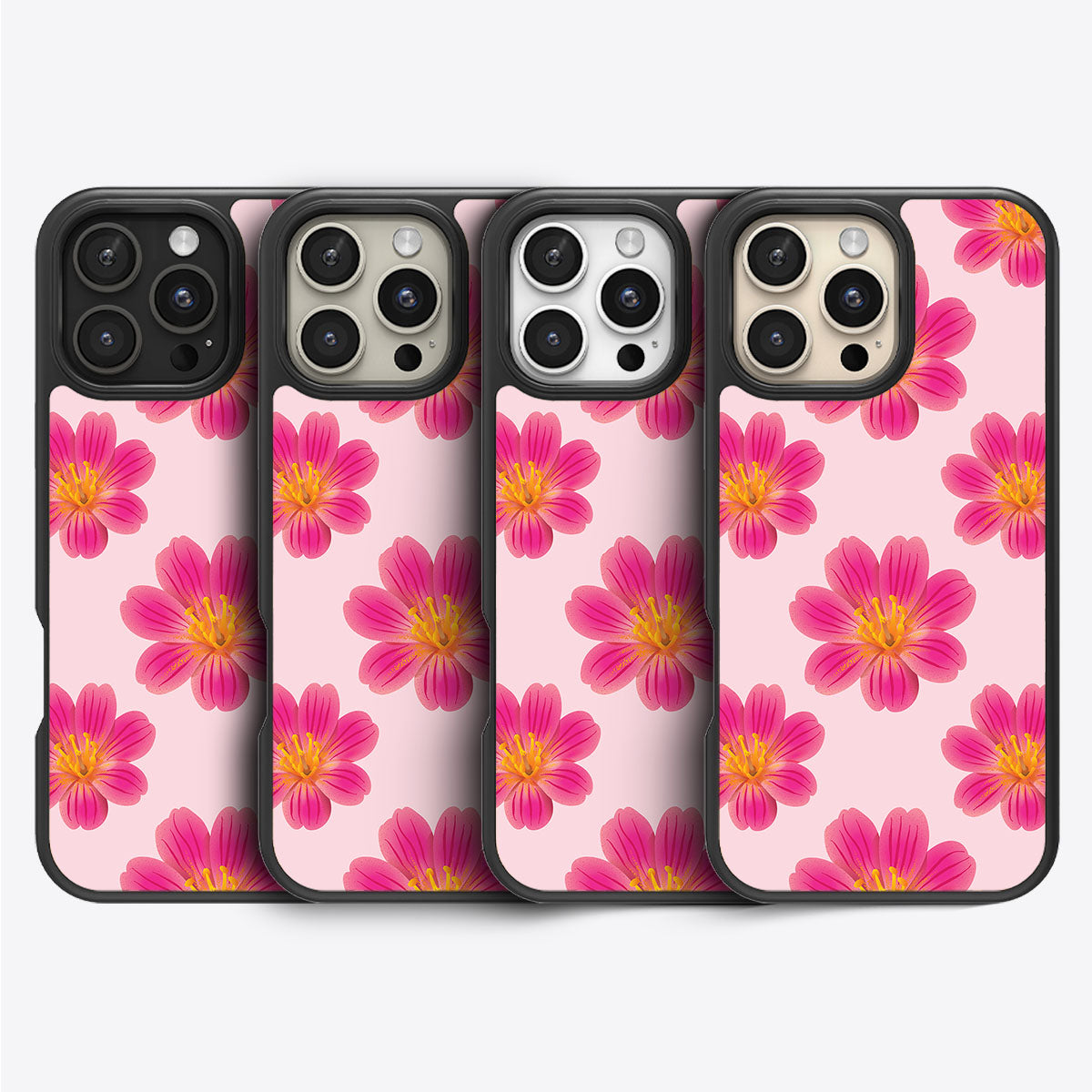 Lewisia Cotyledon - iPhone 16 Pro Max Case #case type_core (magsafe), #case type_core (non magsafe)
