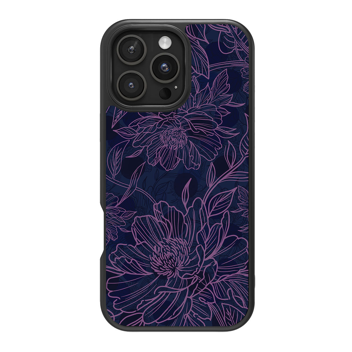 Luminous Blooms - iPhone 16 Pro Max Case #case type_core (magsafe), #case type_core (non magsafe)