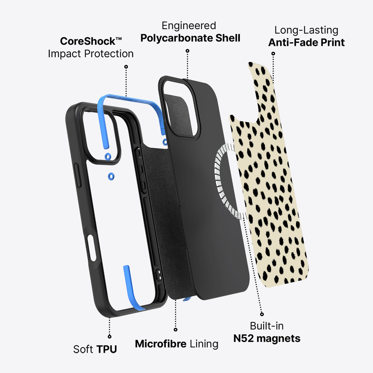 Luxe Beige - iPhone 16 Pro Max Case #case type_core (magsafe)