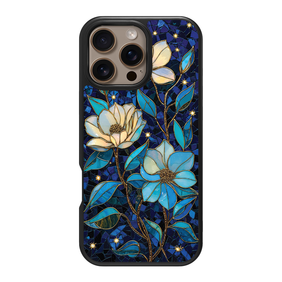 iPhone 16 Pro Max Case with MagSafe – Midnight Magnolia