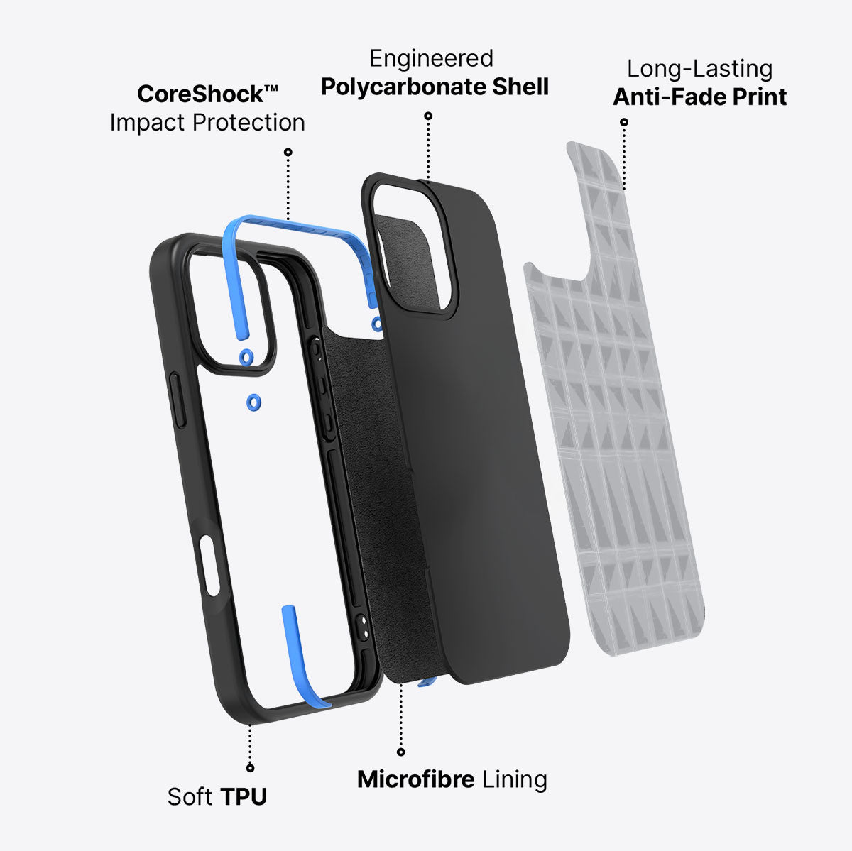 Modern Kilim - iPhone 16 Pro Max Case, #case type_core (non magsafe)