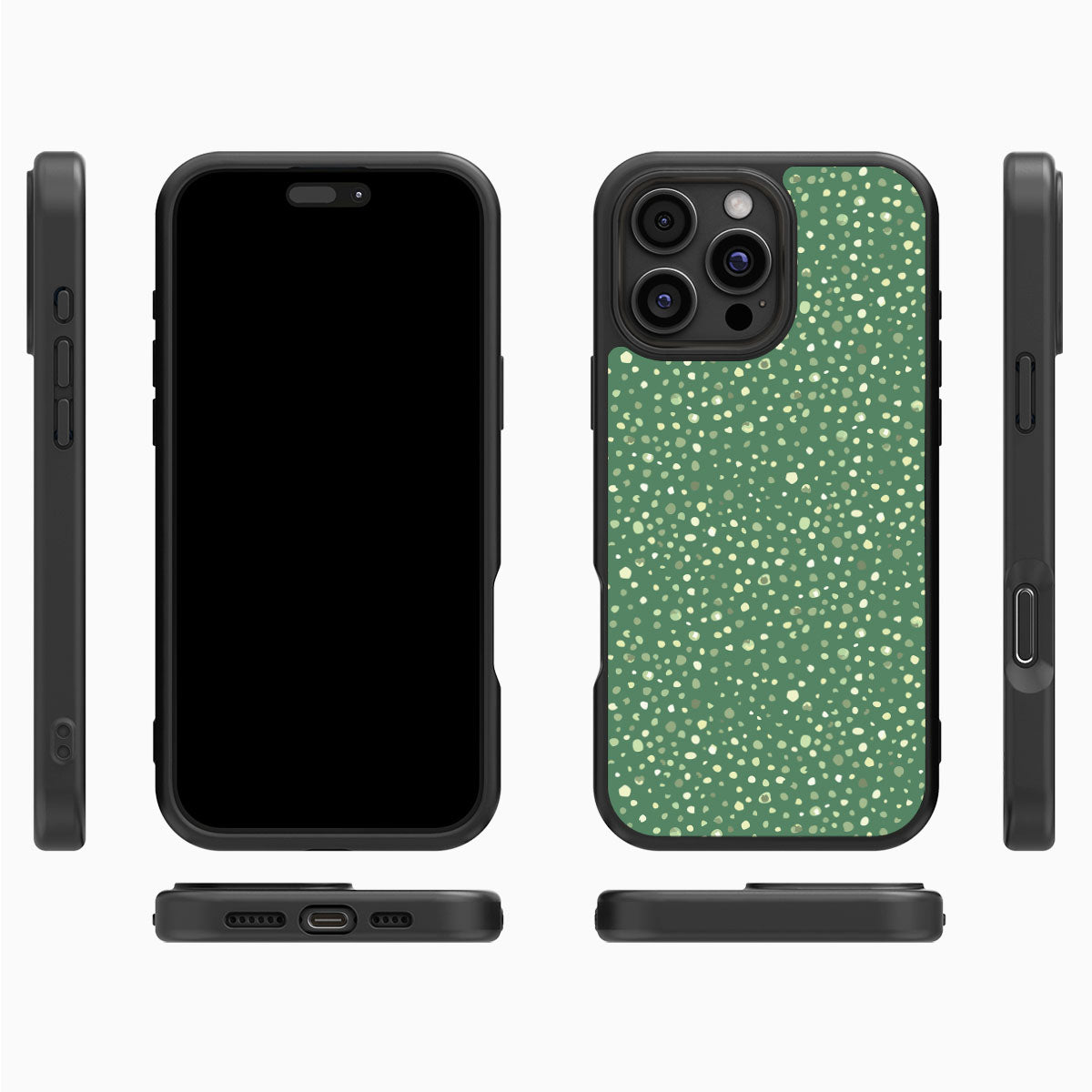 Moss Mosaic - iPhone 16 Pro Max Case #case type_core (magsafe), #case type_core (non magsafe)