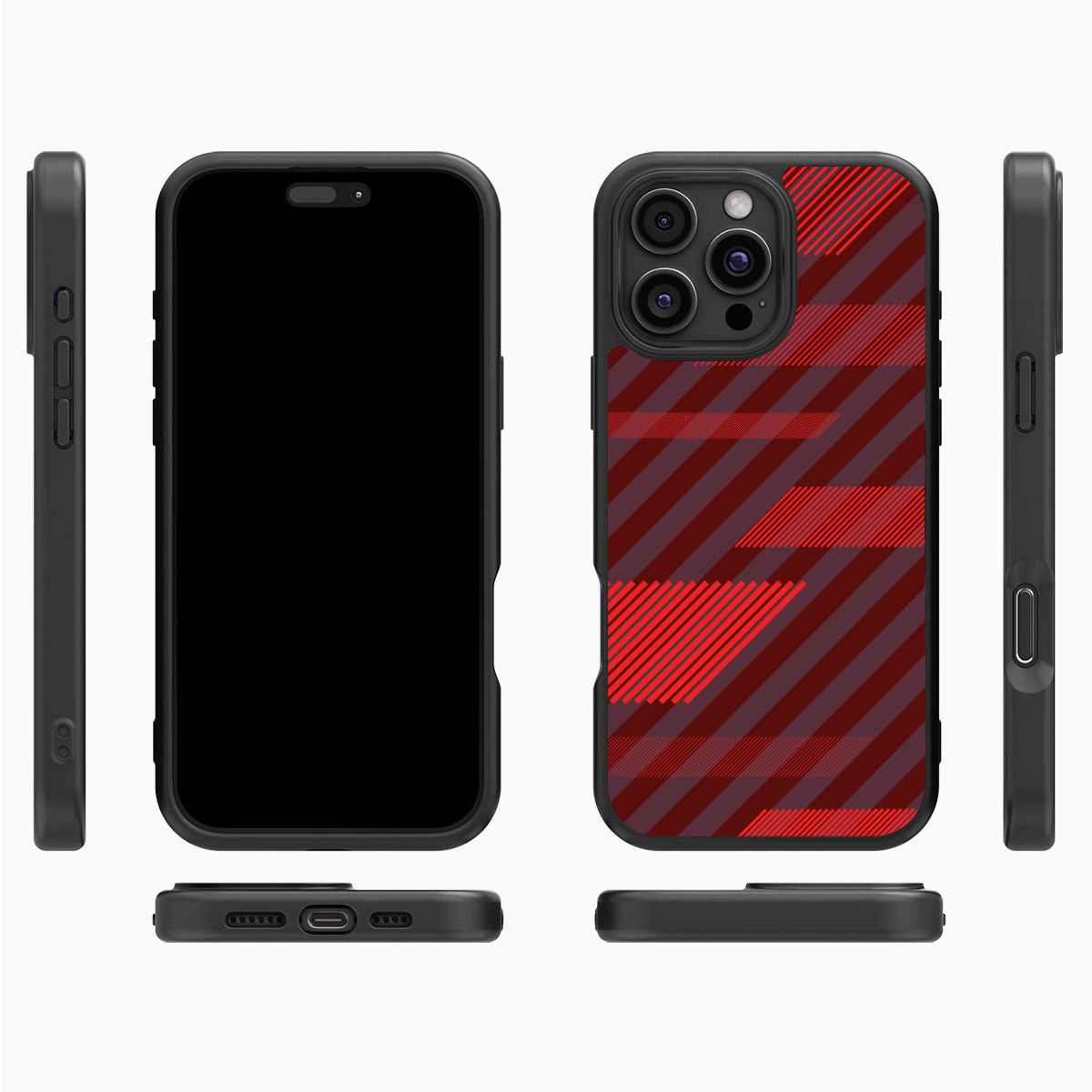 Orange Twill Play - iPhone 16 Pro Max Case #case type_core (magsafe), #case type_core (non magsafe)