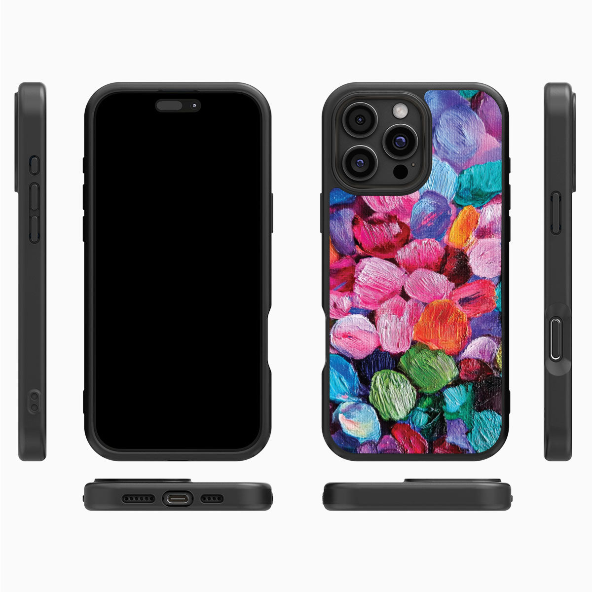 iPhone 16 Pro Max Case with MagSafe – Petal Mosaic