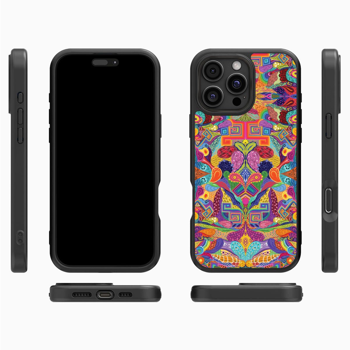 Psychaedellic - iPhone 16 Pro Max Case #case type_core (magsafe), #case type_core (non magsafe)