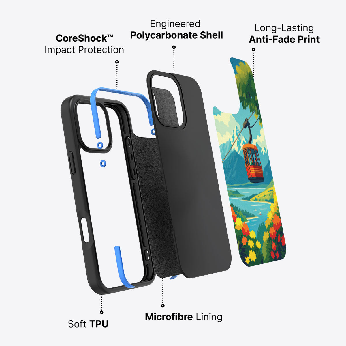 Queenstown - iPhone 16 Pro Max Case #case type_core (non magsafe)