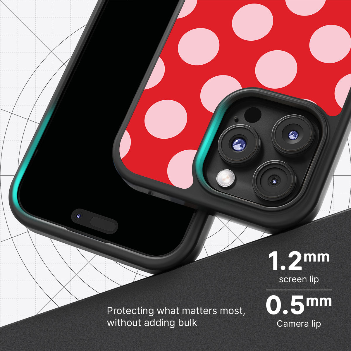 Rouge Blush - iPhone 16 Pro Max Case #case type_core (magsafe), #case type_core (non magsafe)