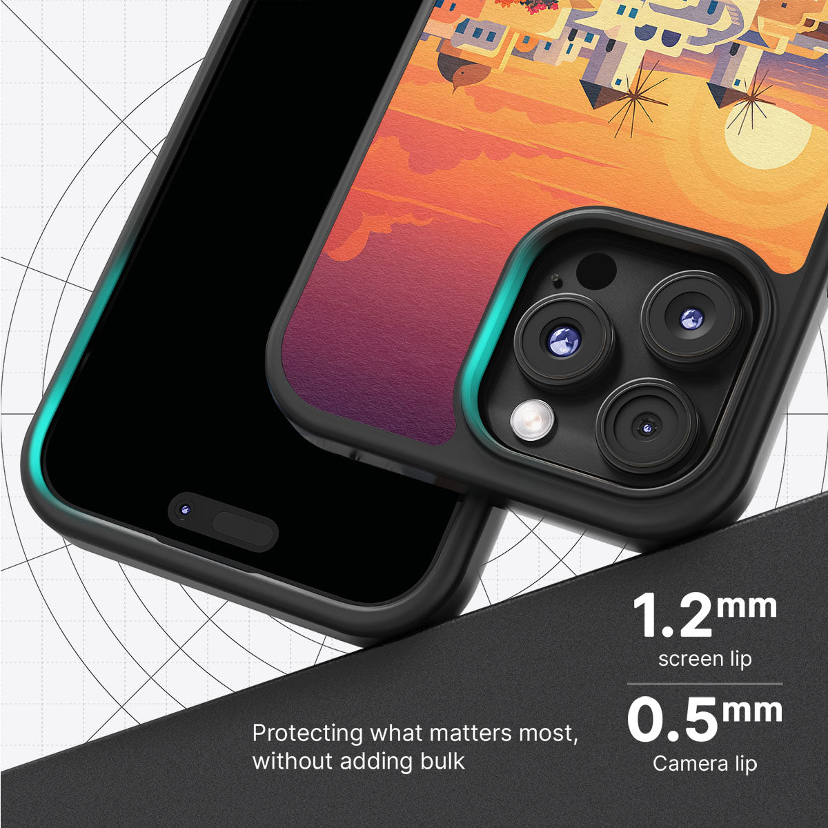 Santorini - iPhone 16 Pro Max Case #case type_core (magsafe), #case type_core (non magsafe)