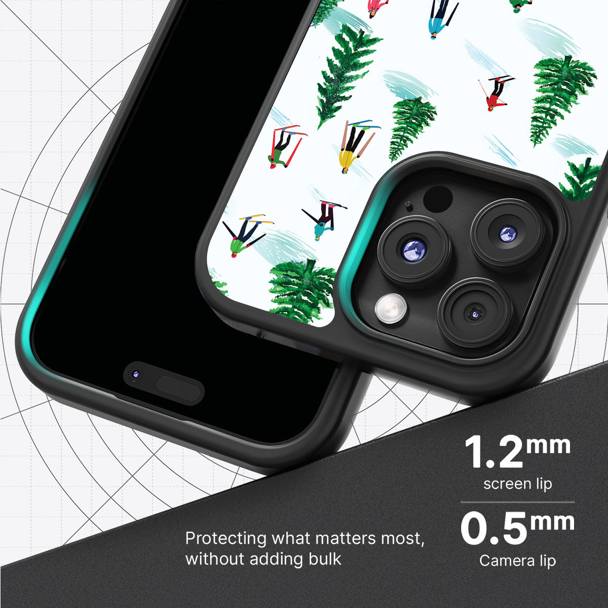 Ski Club - iPhone 16 Pro Max Case #case type_core (magsafe), #case type_core (non magsafe)