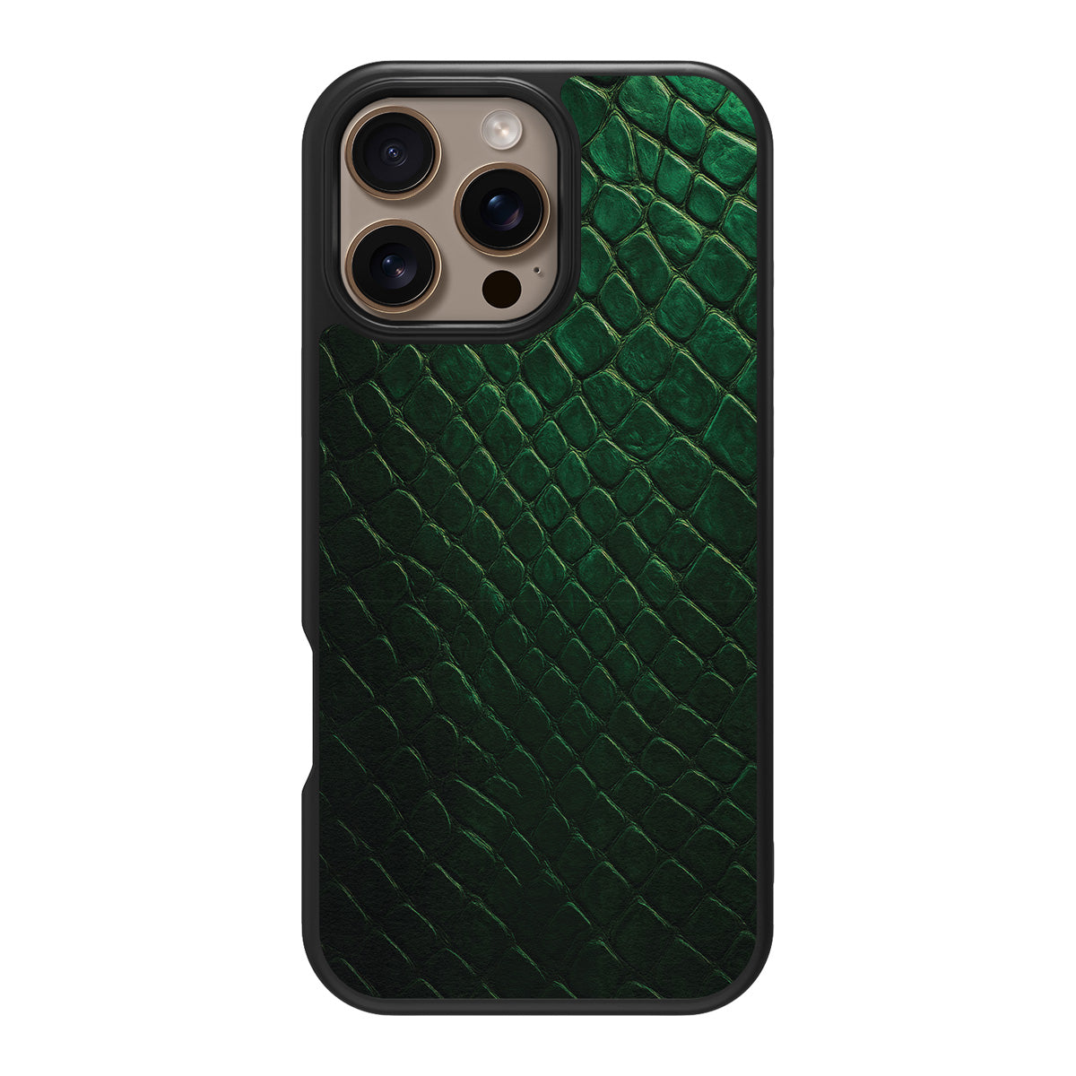 Green Designer iPhone 16 Pro Max Case – Slytherin Senses | MagSafe