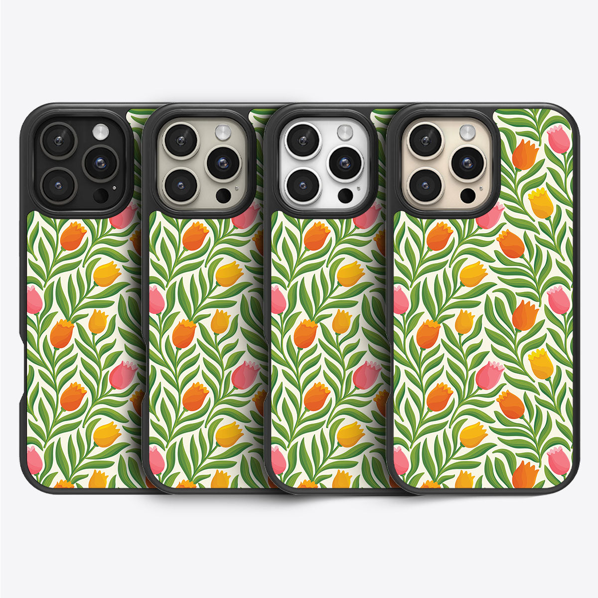 Spring Tulips - iPhone 16 Pro Max Case #case type_core (magsafe), #case type_core (non magsafe)