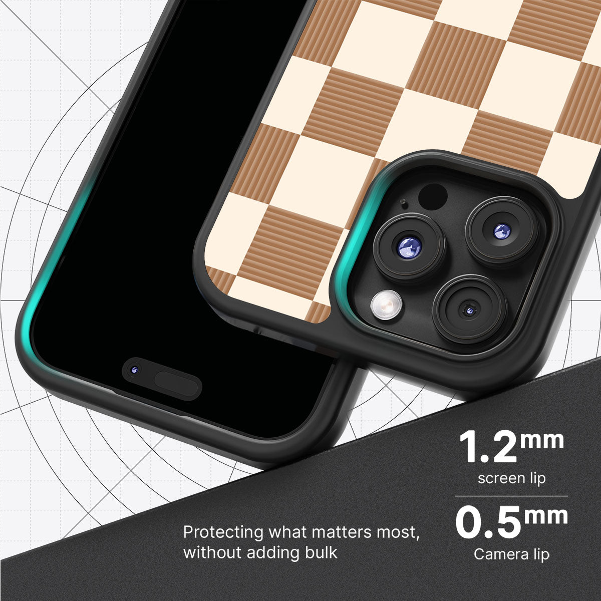 Vintage Mocha - iPhone 16 Pro Max Case #case type_core (magsafe), #case type_core (non magsafe)