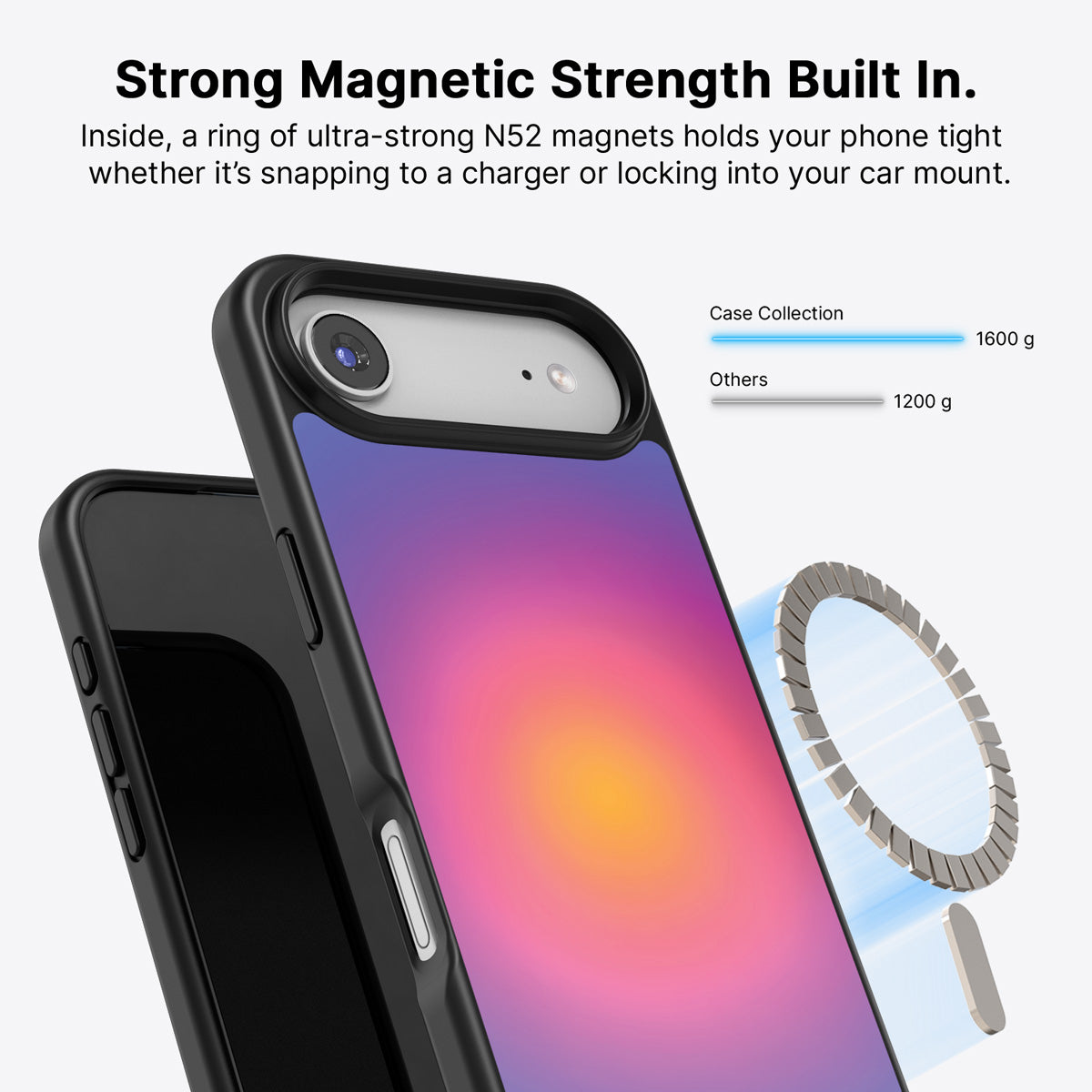 iPhone Air MagSafe case – Aura Glow design