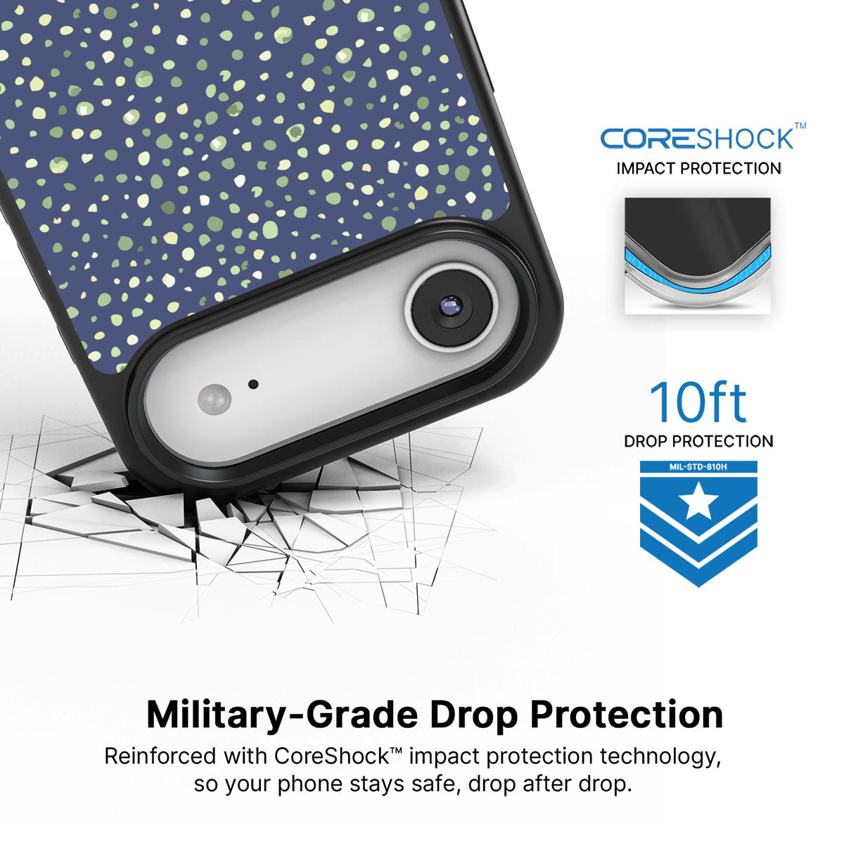 Blue Spring Dew - iPhone 17 Air Case #case type_core (magsafe), #case type_core (non magsafe)