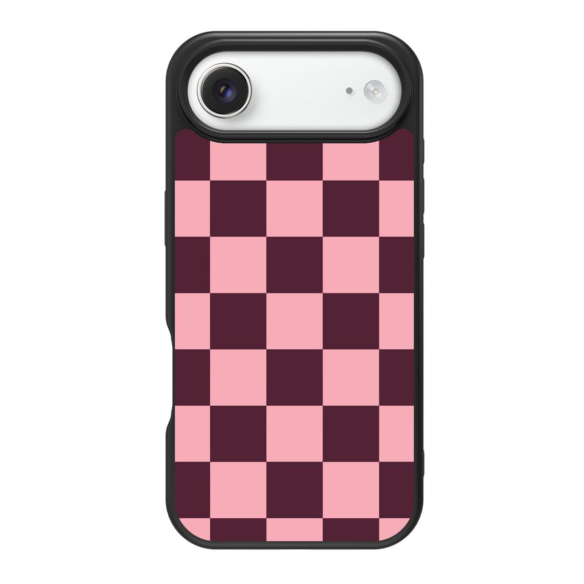Claret Tile design back view – iPhone 17 Air case