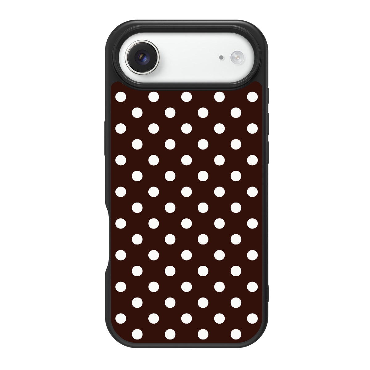 Cocoa Confetti design back view – iPhone Air case