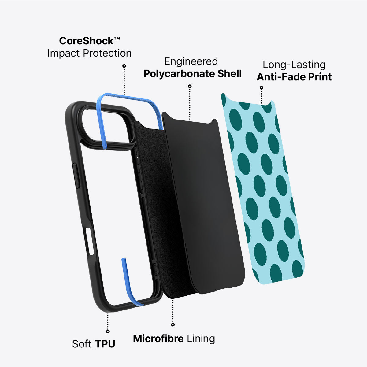 Coral Bed - iPhone 17 Air Case #case type_core (non magsafe)