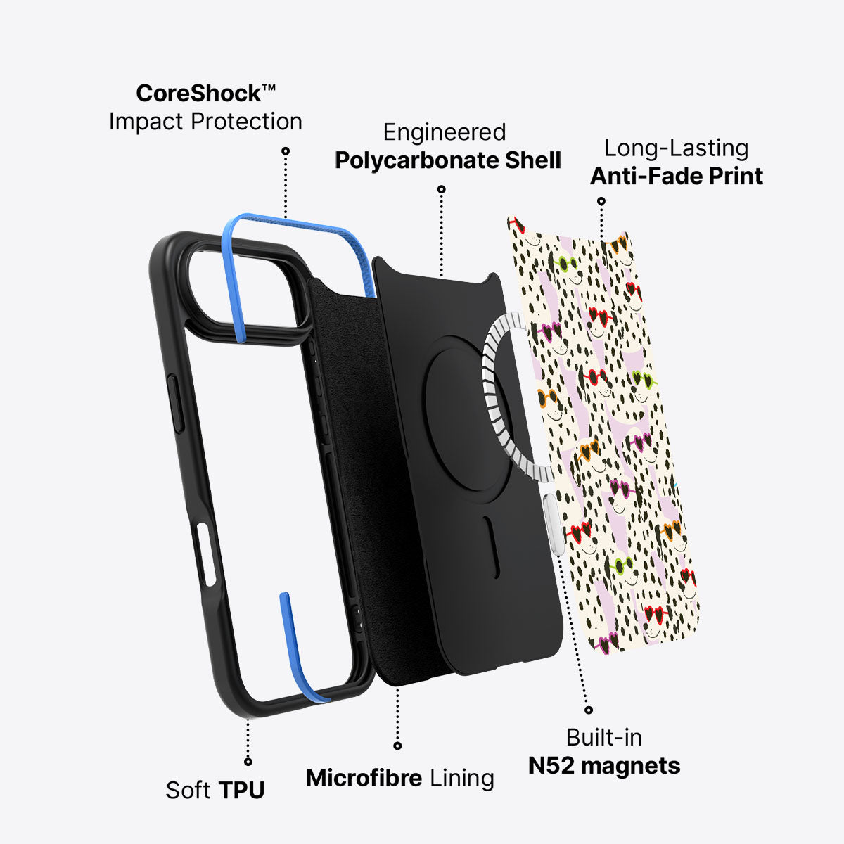 Dalmatian Dog - iPhone 17 Air Case #case type_core (magsafe)