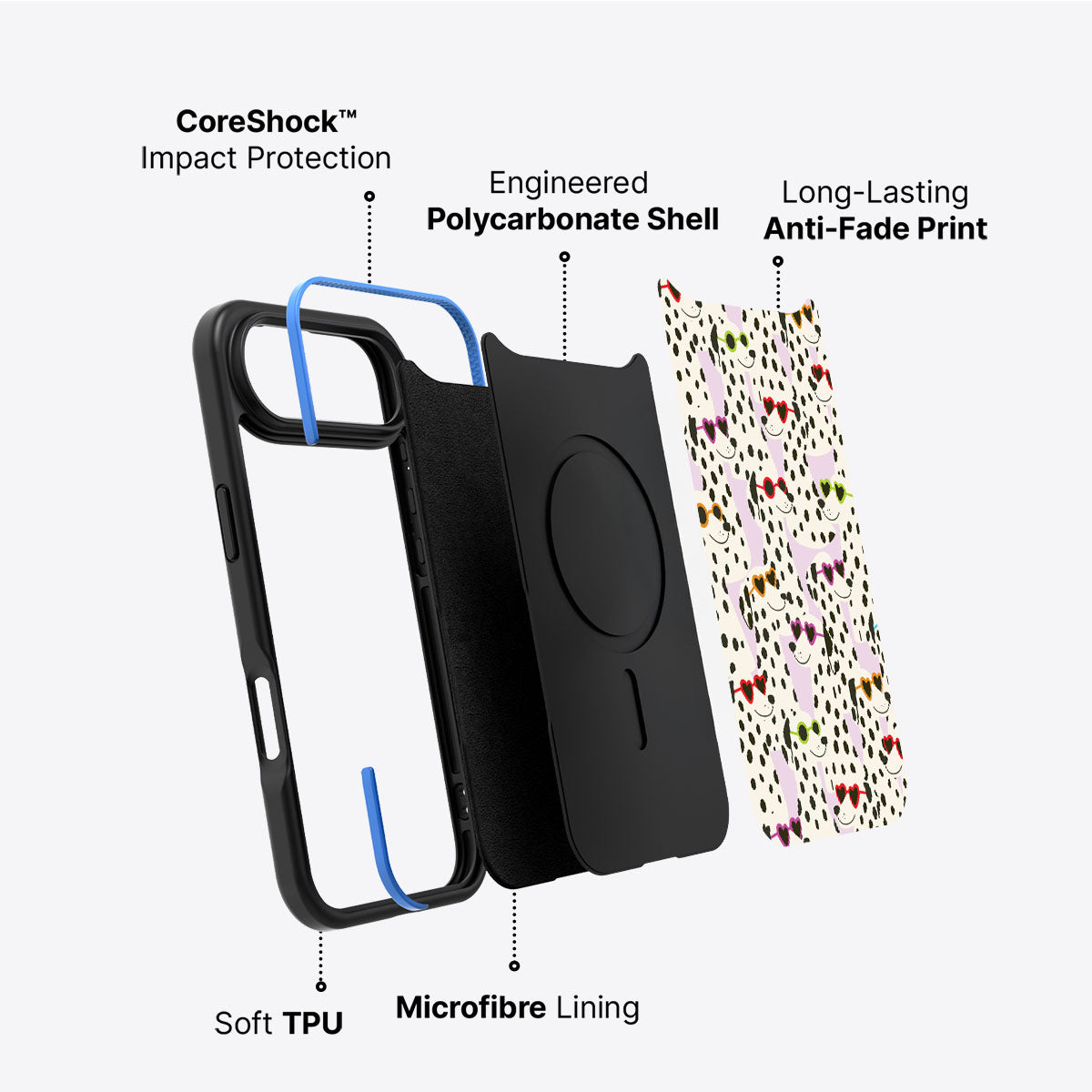 Dalmatian Dog - iPhone 17 Air Case #case type_core (non magsafe)