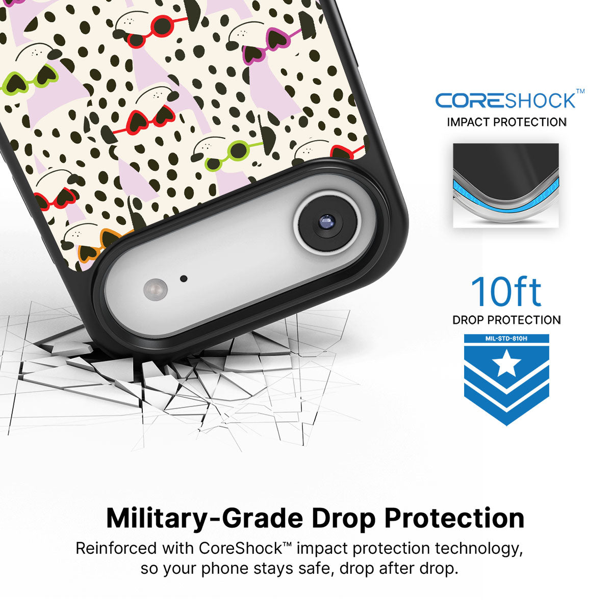 Dalmatian Dog - iPhone 17 Air Case #case type_core (magsafe), #case type_core (non magsafe)