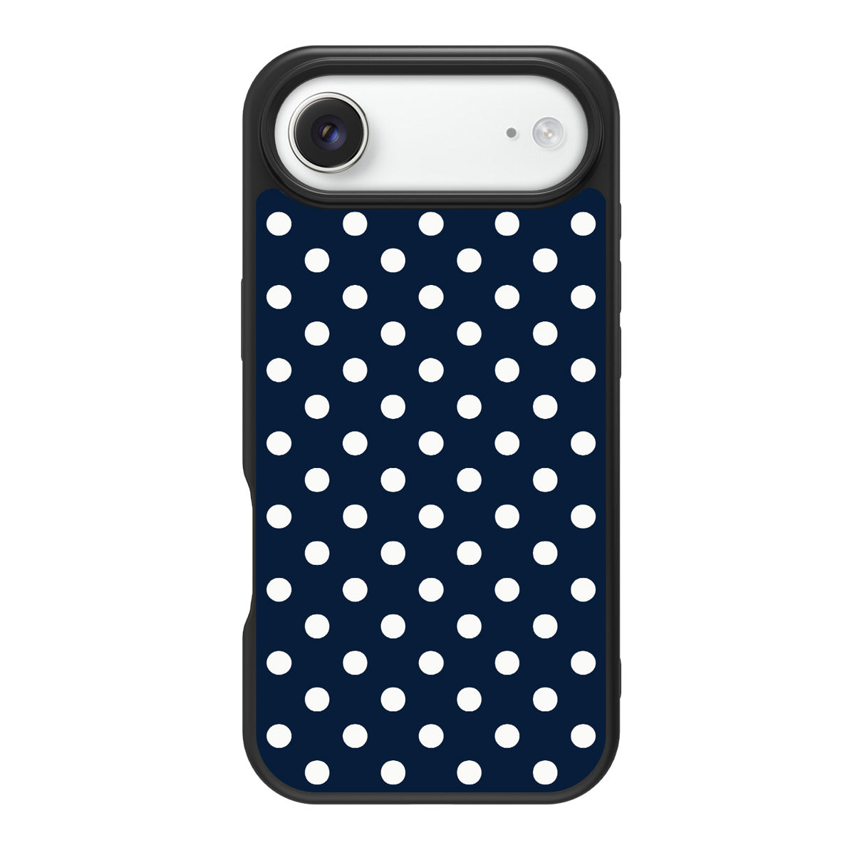 Navy Polka Dot iPhone Air Case – Deep Sea | MagSafe