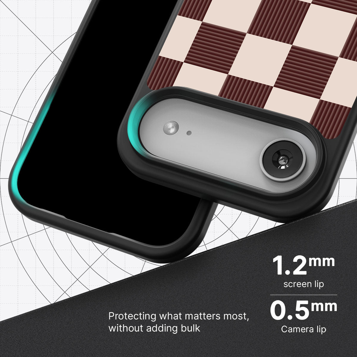 Elegance Espresso - iPhone 17 Air Case #case type_core (magsafe), #case type_core (non magsafe)