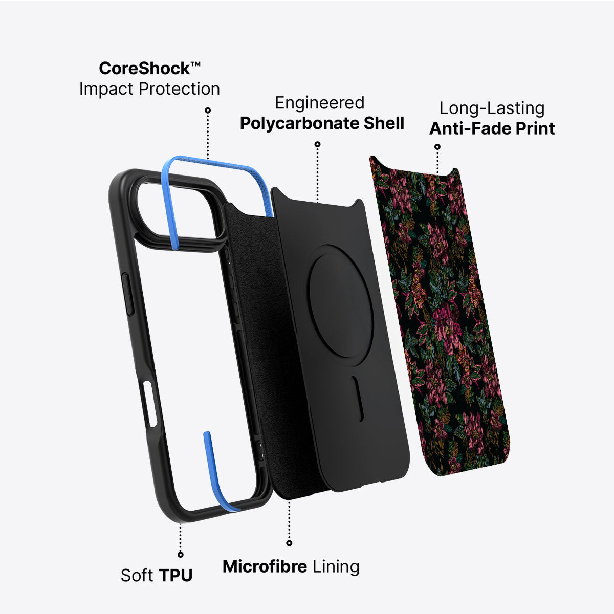 Floral Tapestry - iPhone 17 Air Case #case type_core (non magsafe)