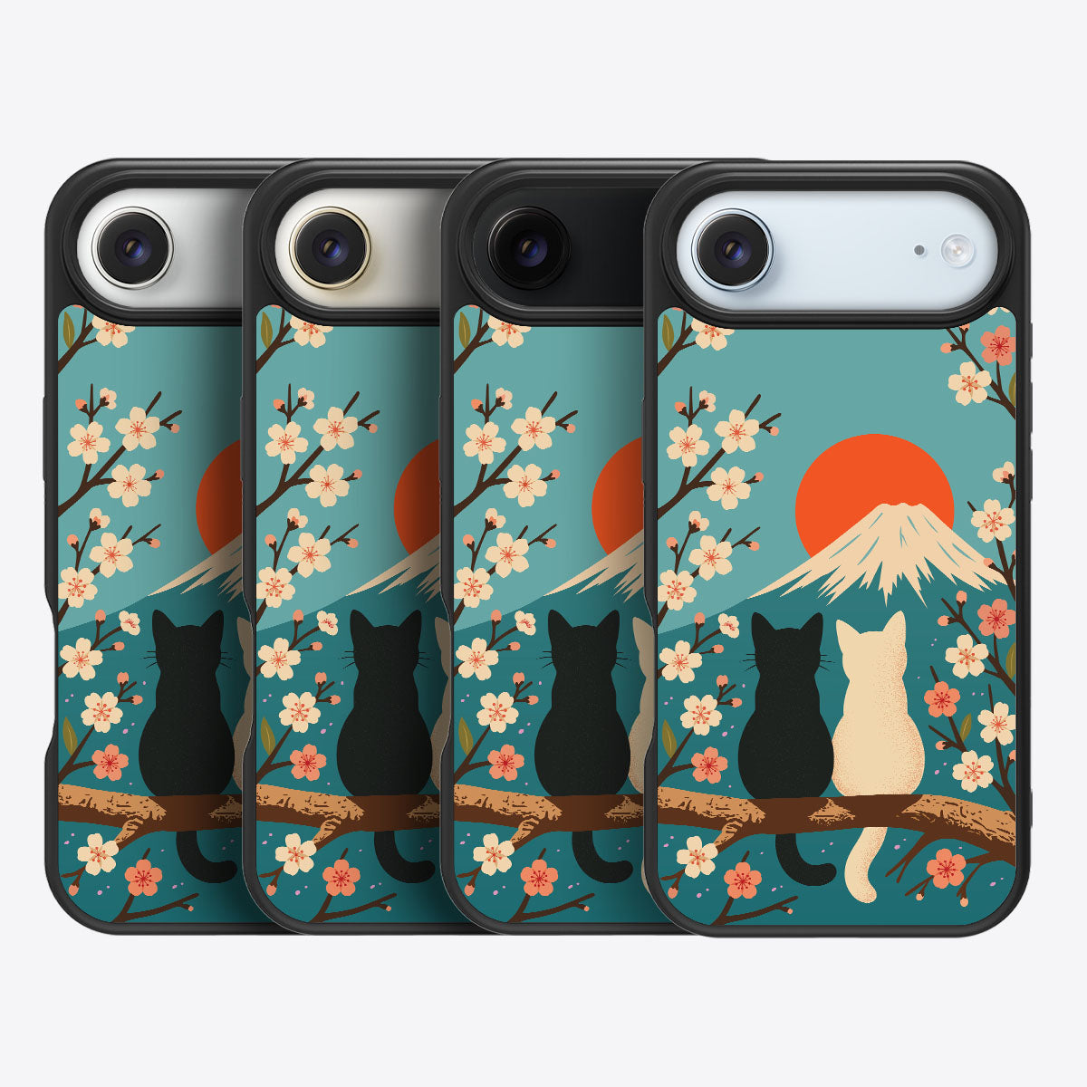 Fuji Cats - iPhone 17 Air Case #case type_core (magsafe), #case type_core (non magsafe)