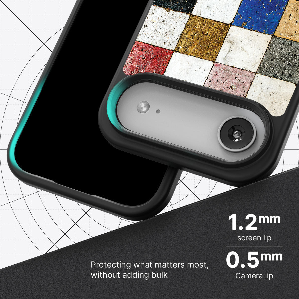 Heritage Mosaic slim iPhone Air phone case